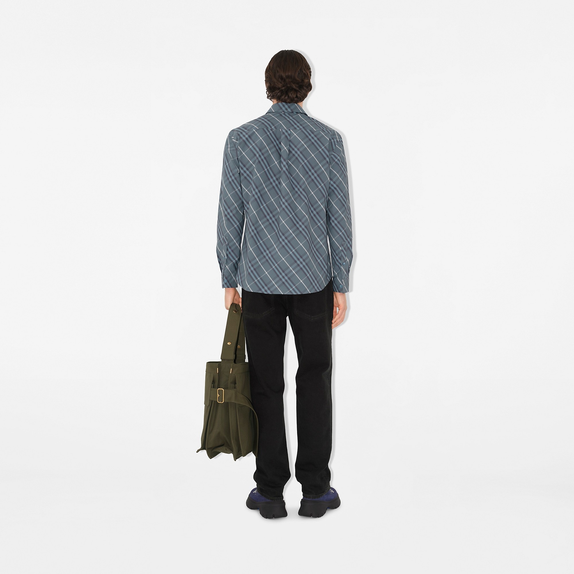 Regular Fit Check Cotton Shirt - 4
