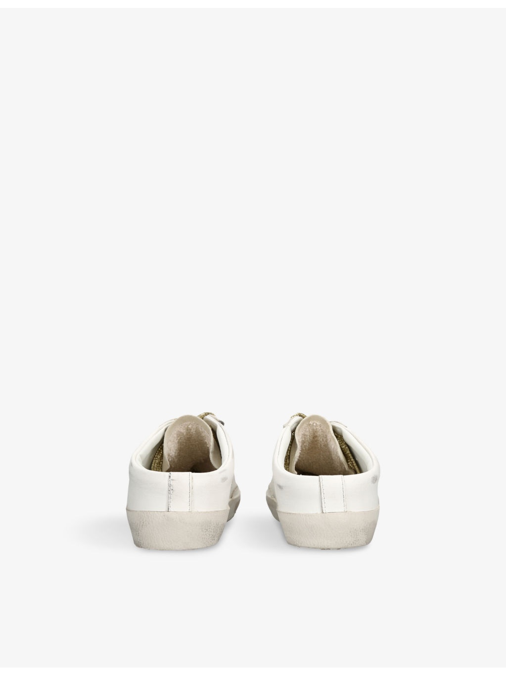Super-Star Sabots Pony-Hair and Leather Trainers - 4