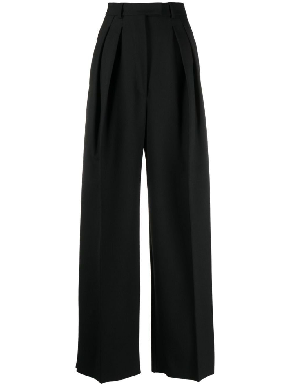 high-waisted wide-leg trousers - 1