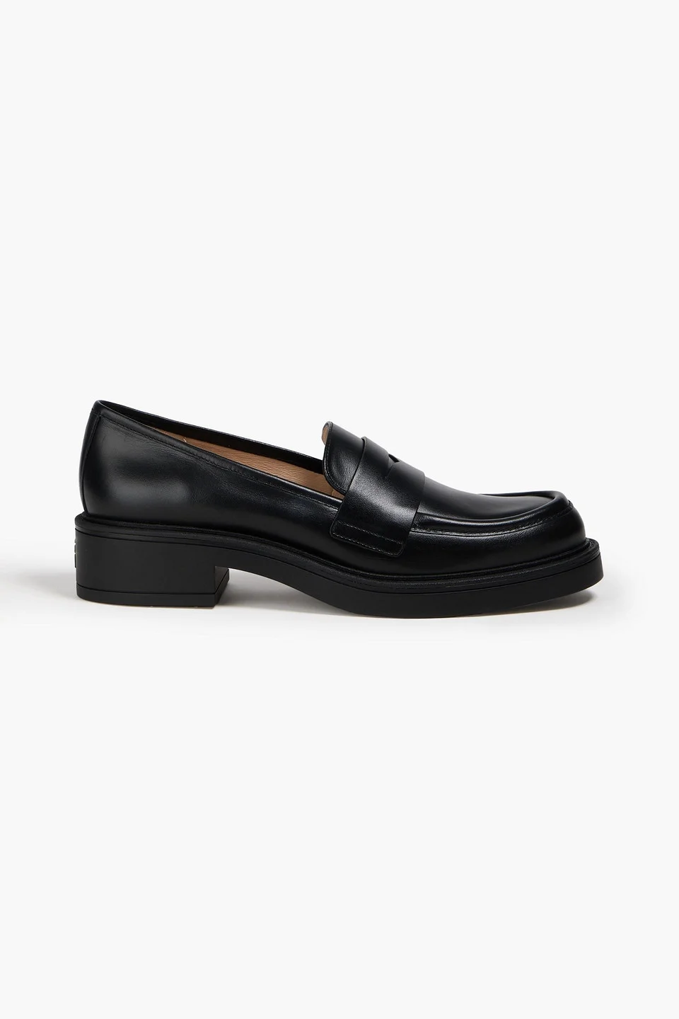 Louise leather penny loafers - 1