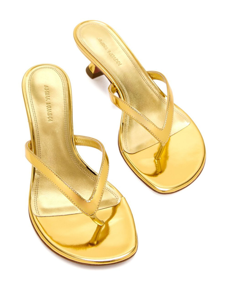 Amina Muaddi 45mm Juliette sandals outlook