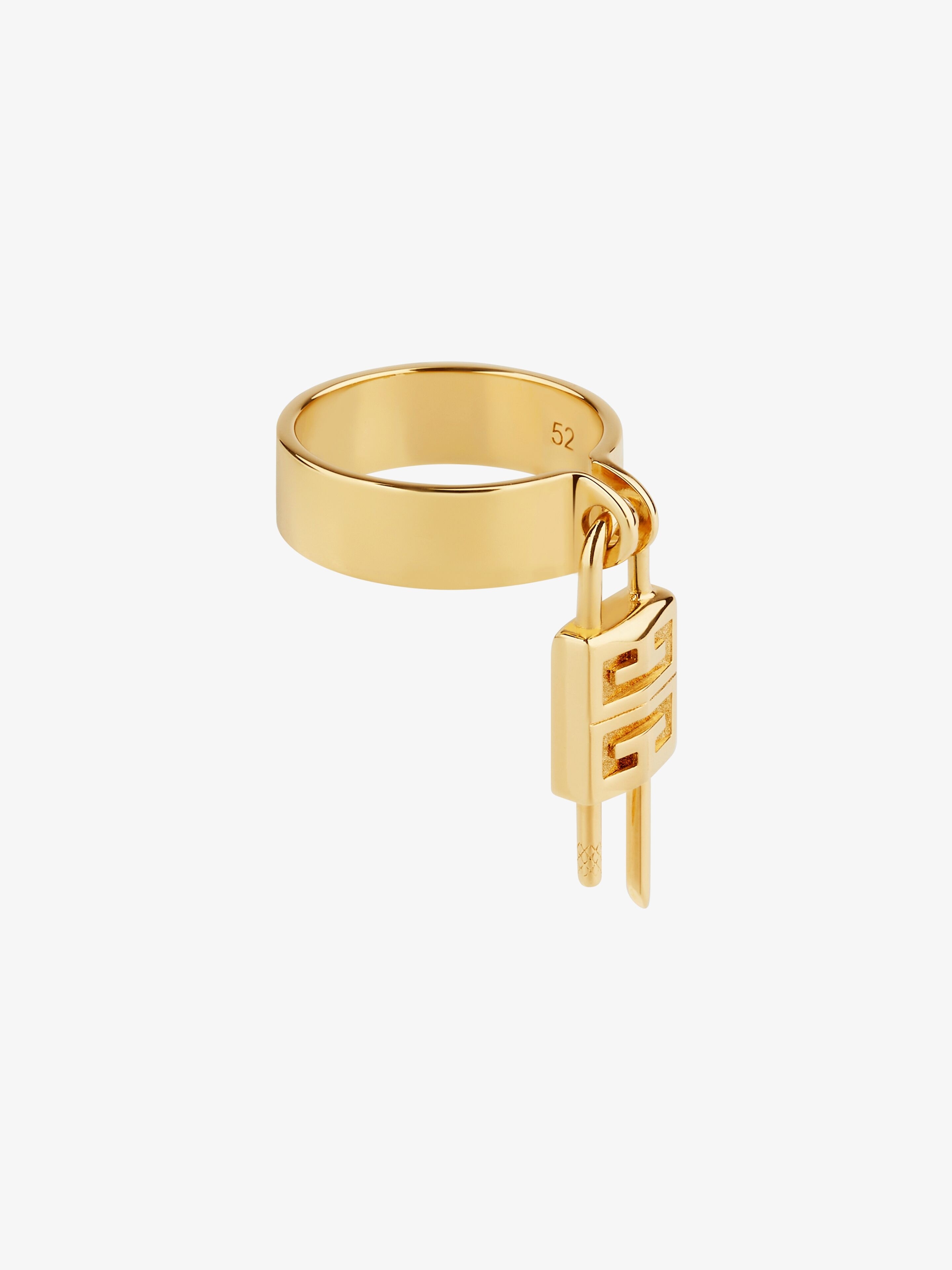 MINI LOCK RING IN METAL - 2