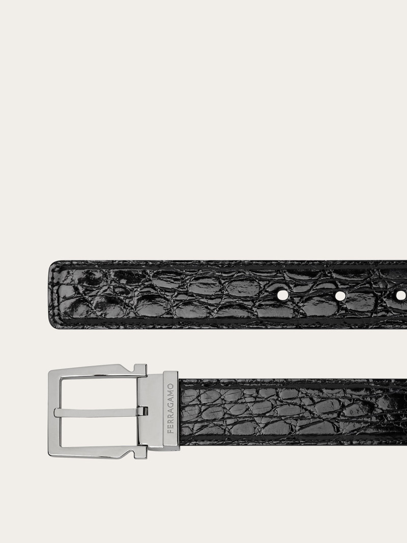 FERRAGAMO Adjustable Gancini belt outlook