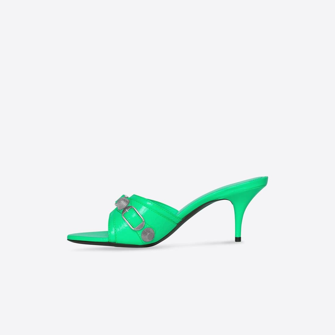 Women's Cagole 70mm Sandal in Green - 4