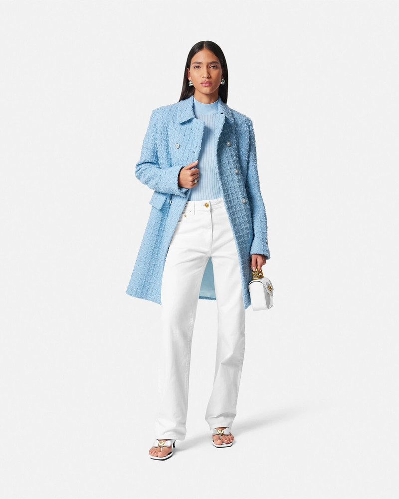 VERSACE Ribbed Knit T-Shirt outlook