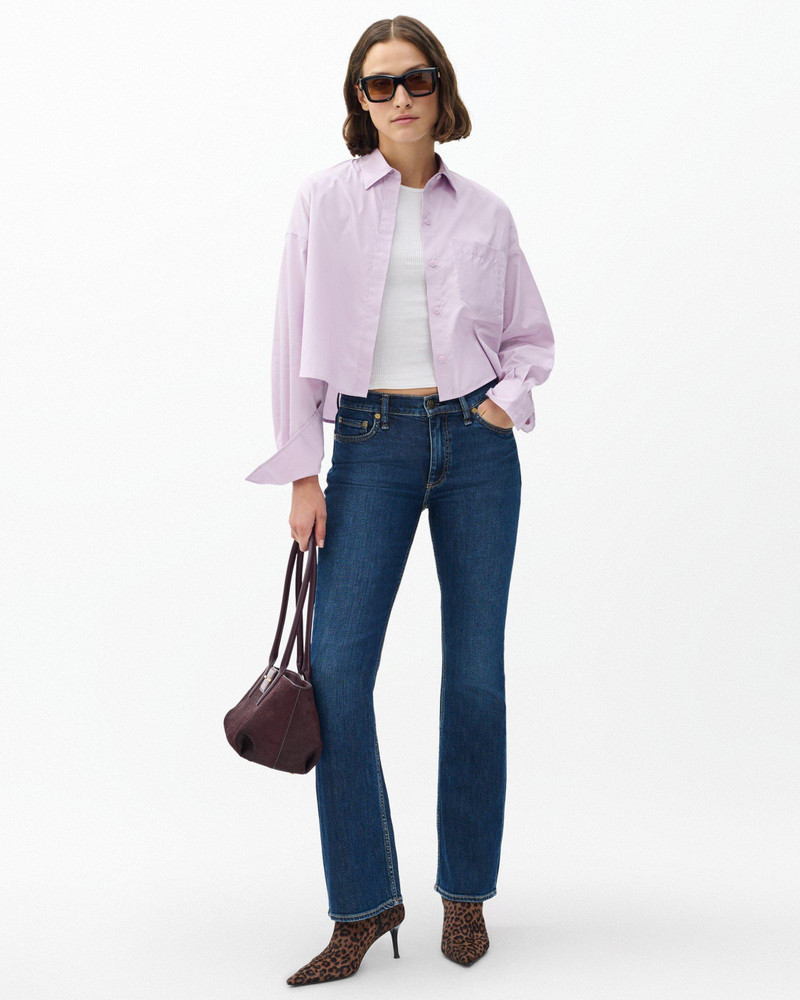 rag & bone Marin Cropped Shirt outlook