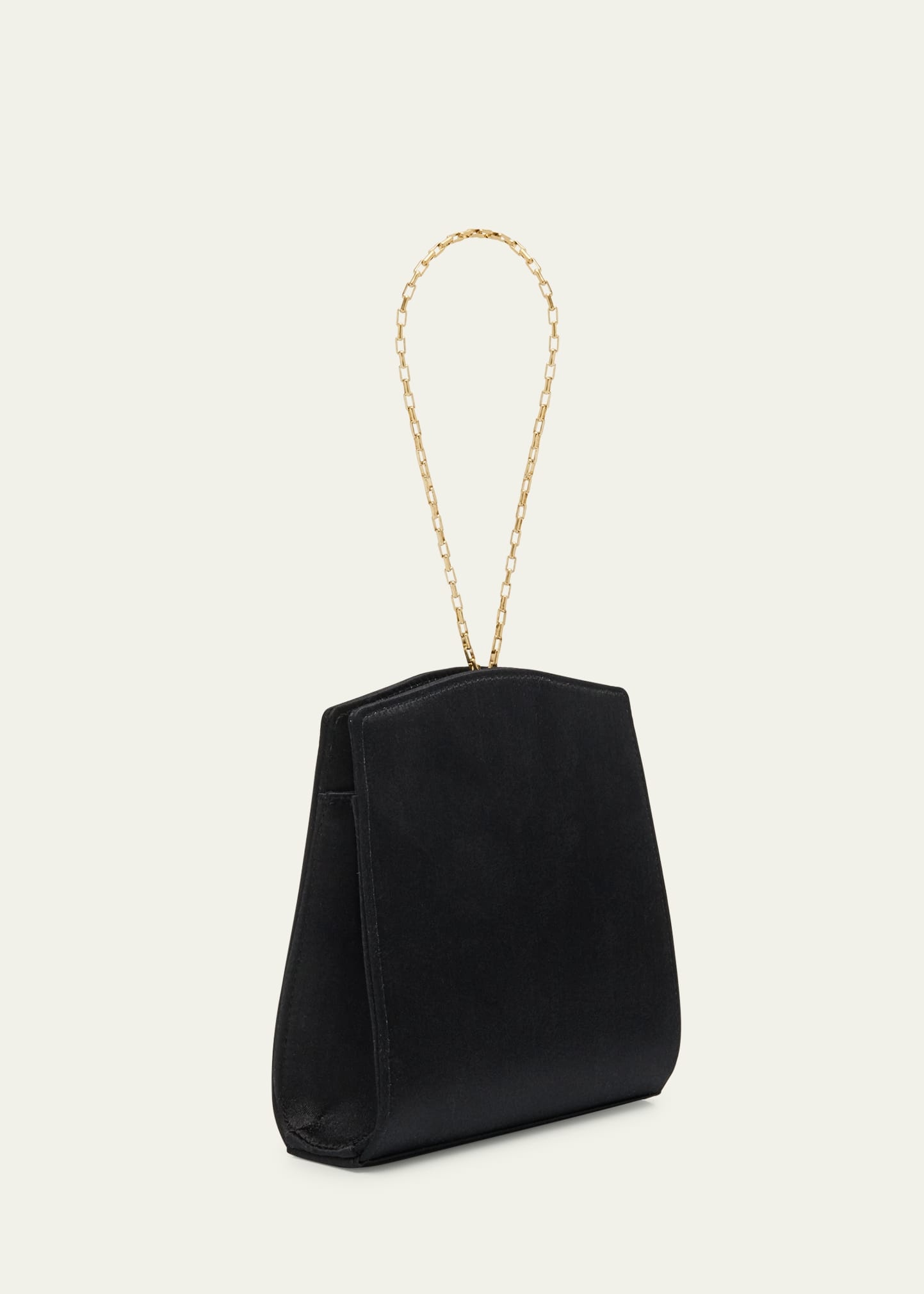 Mini YSL Evening Wristlet in Satin - 3
