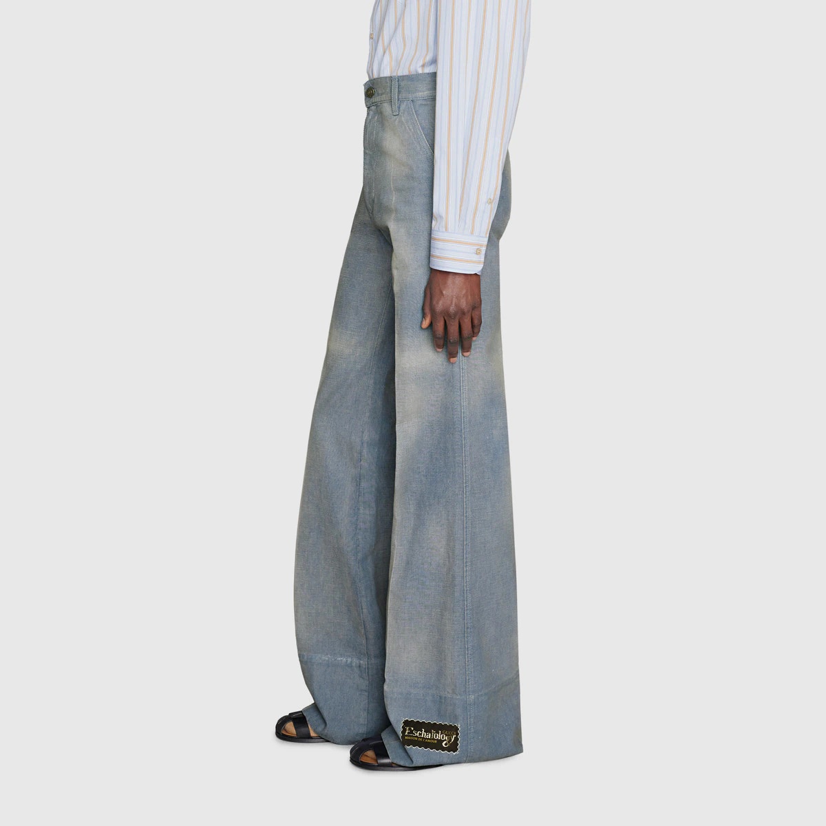 Eco solarized organic denim pant - 4