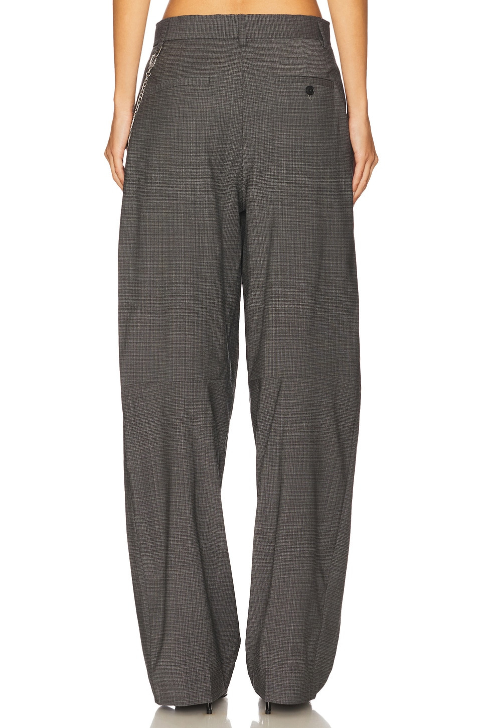 Mid-rise Trouser With Chain - 4