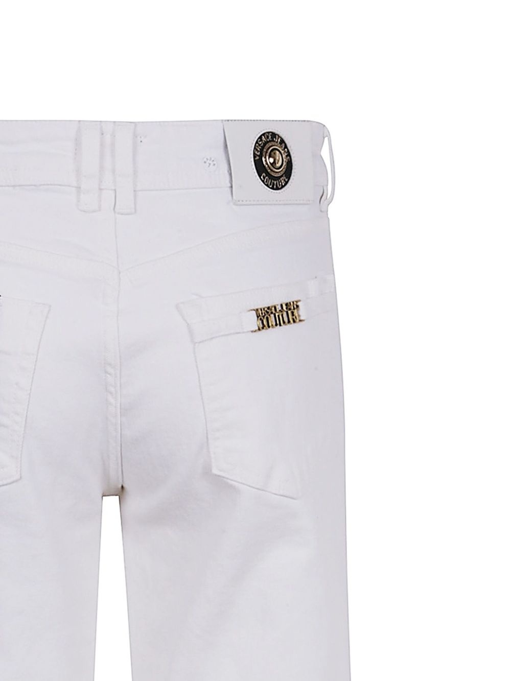 logo-lettering jeans - 2