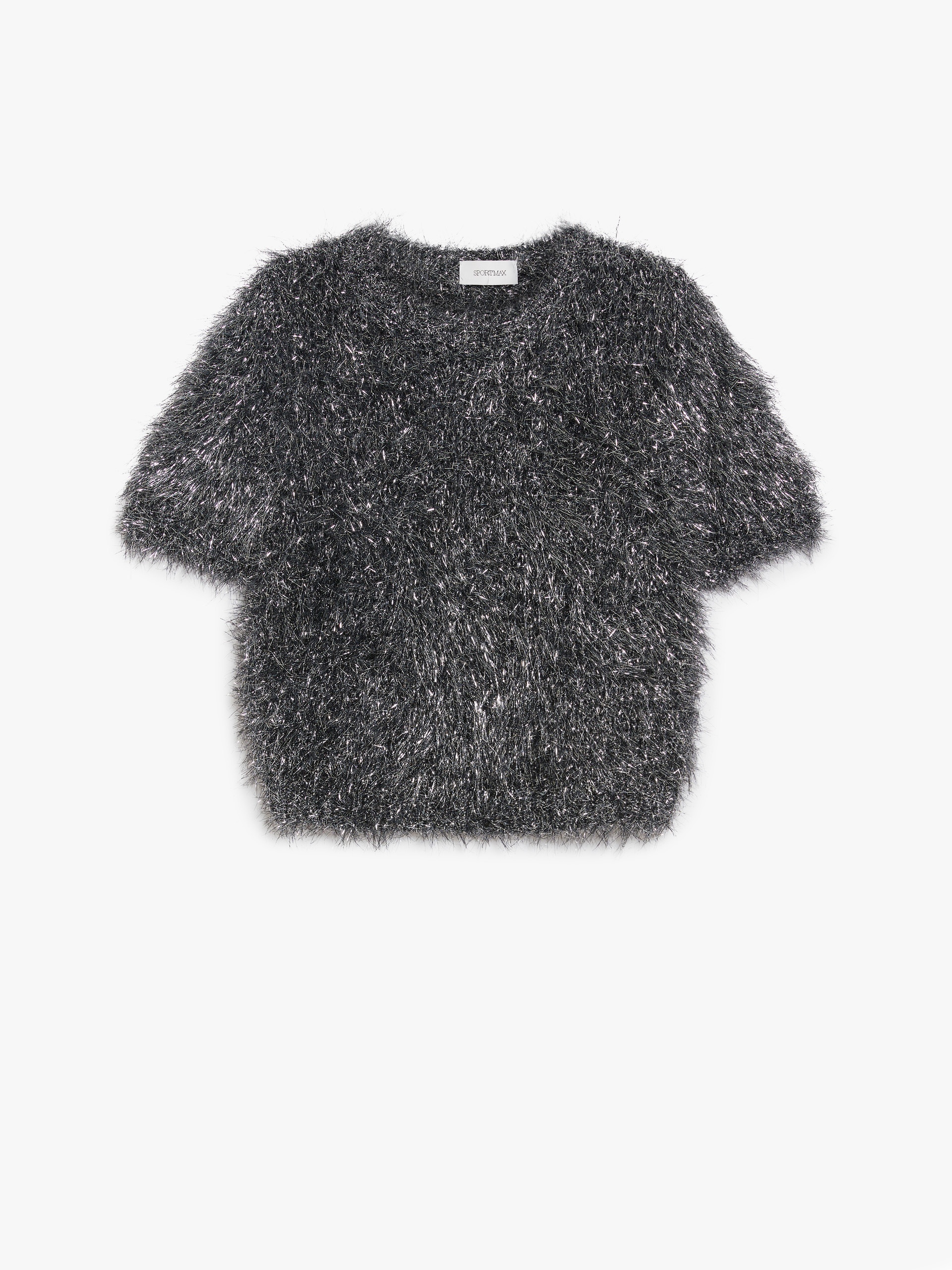BAGAGLI Cropped lurex sweater - 1