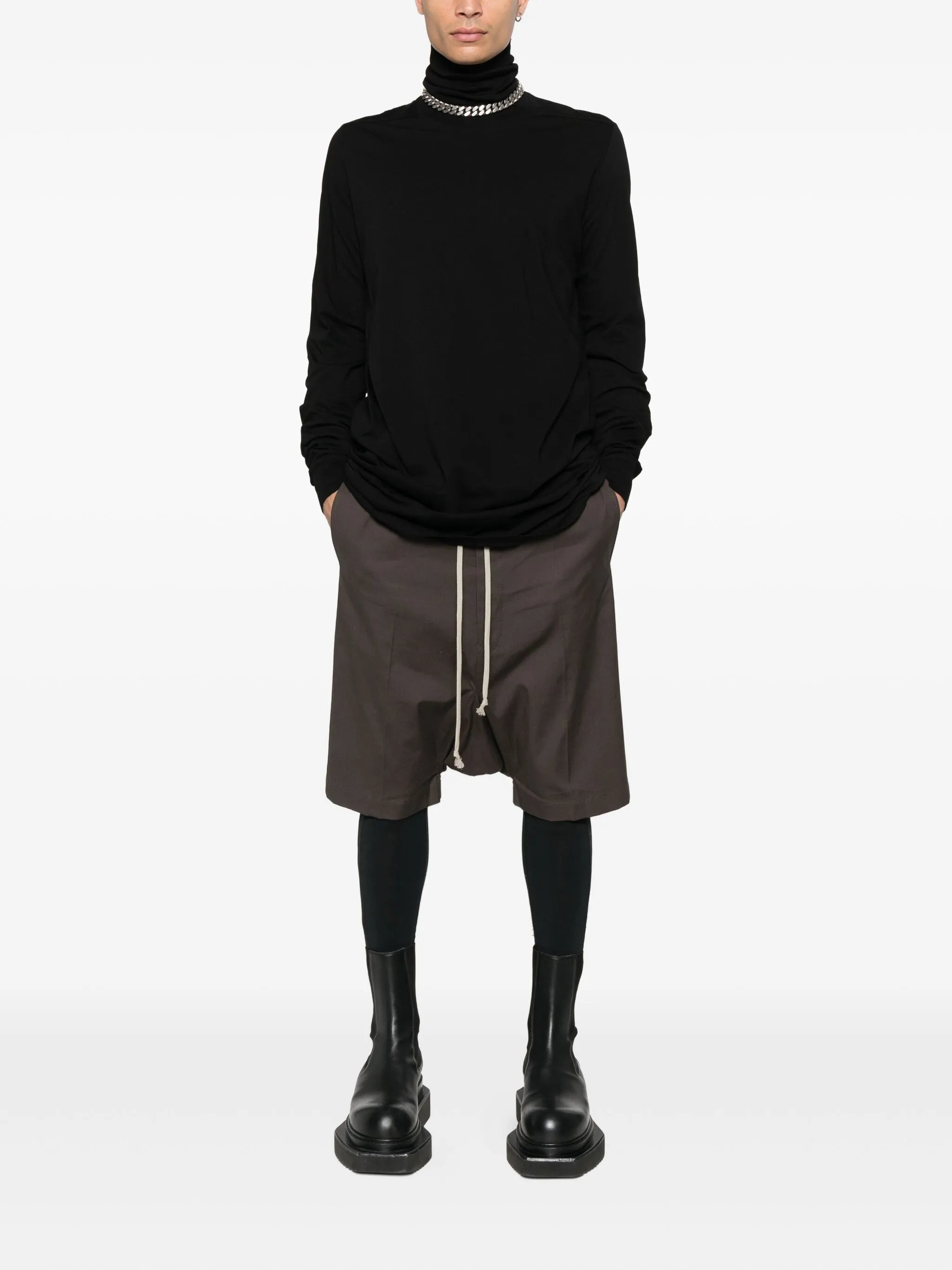 drawstring bermuda shorts - 2