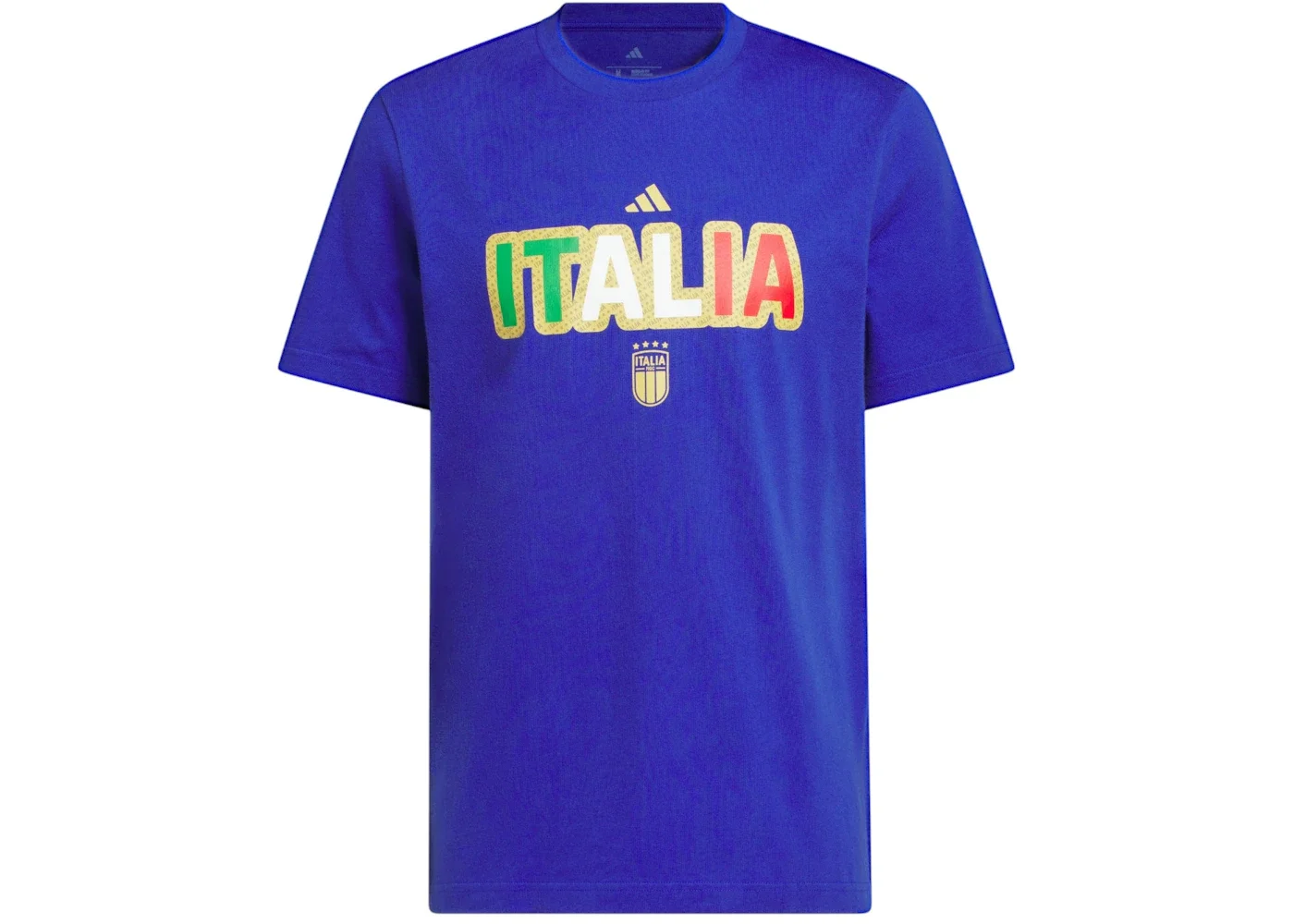 adidas FIFA World Cup 2026 Italy Home Graphic Tee Semi Lucid Blue - 1