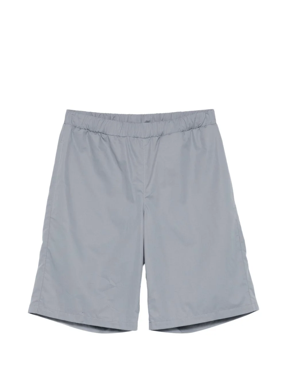 elasticated cotton bermuda shorts - 1