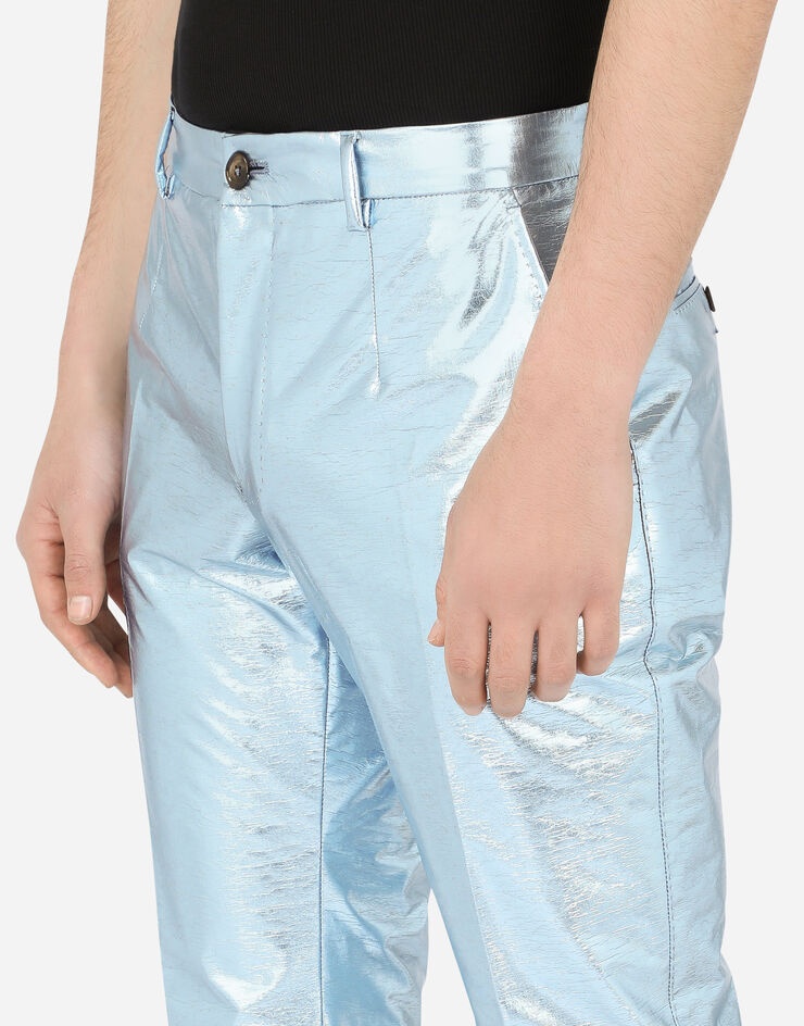 Laminated stretch technical fabric pants - 4