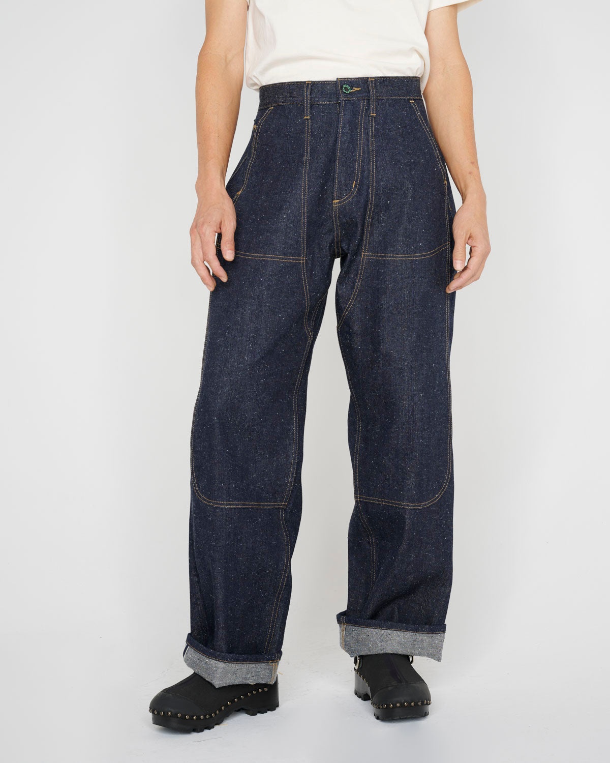 Type 02 14.1oz Selvedge Denim - Indigo - 11