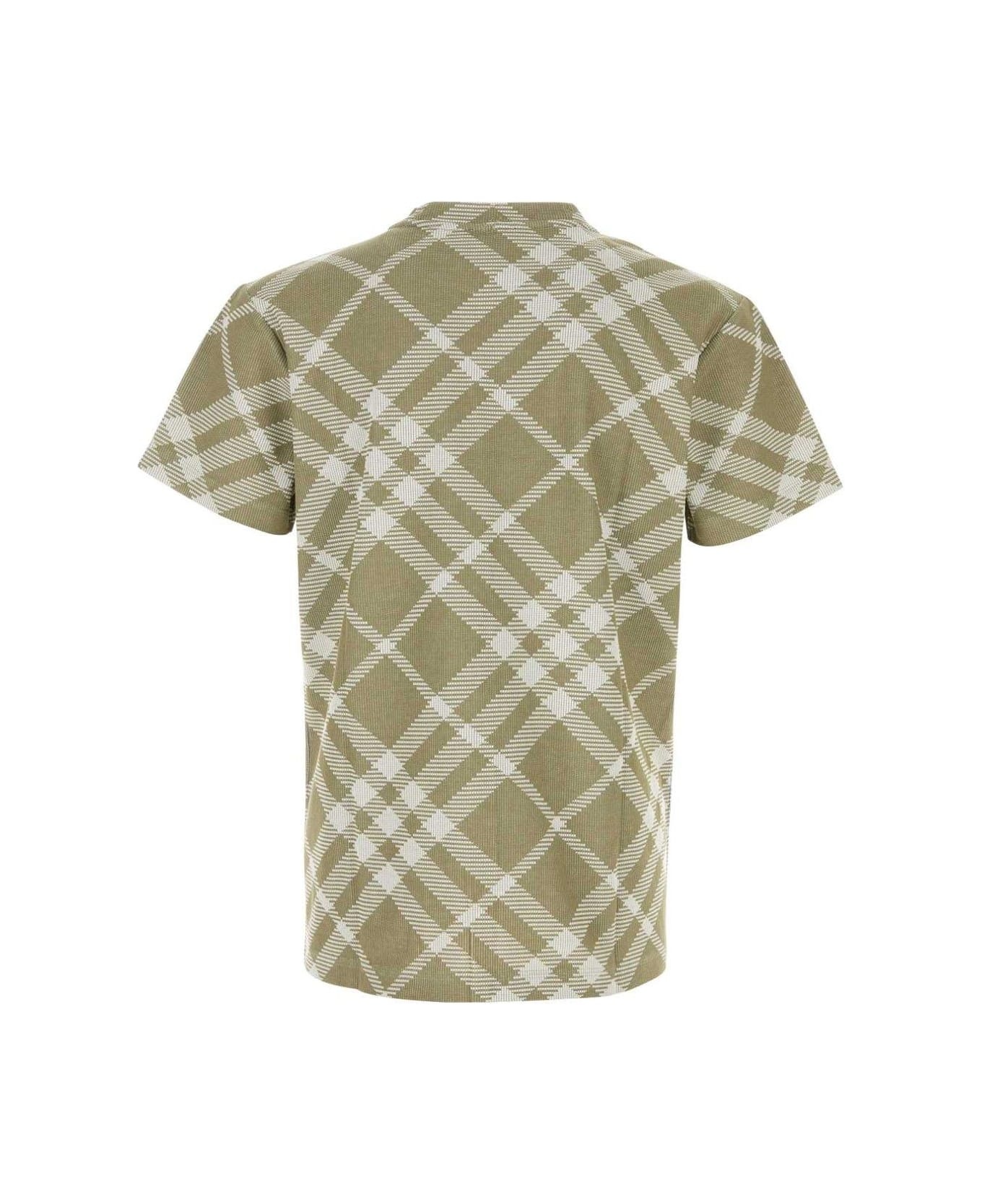 Nova Check Short-sleeved Crewneck T-shirt - 2