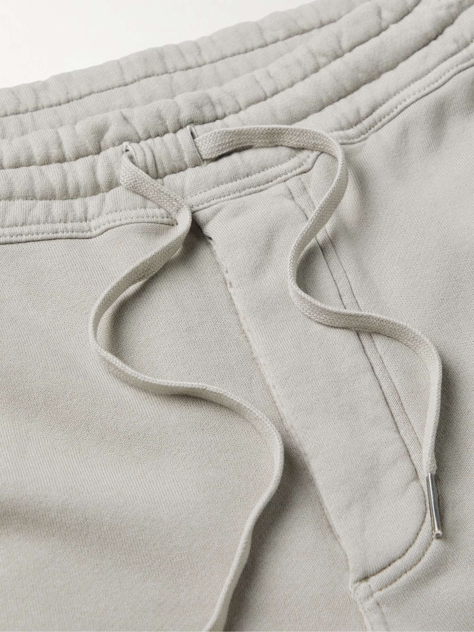 Tapered Garment-Dyed Cotton-Jersey Sweatpants - 5