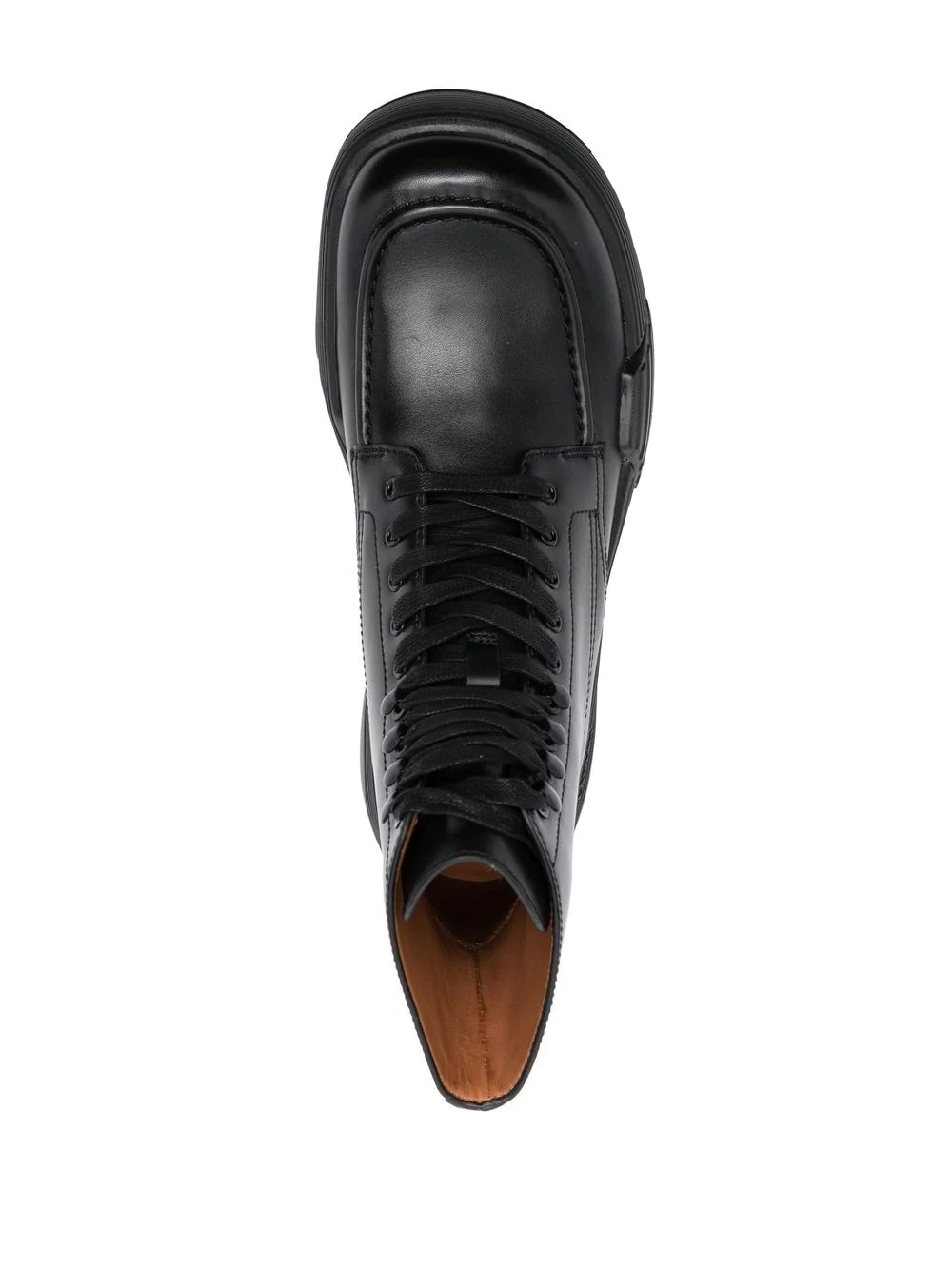 chunky lace-up boots - 4