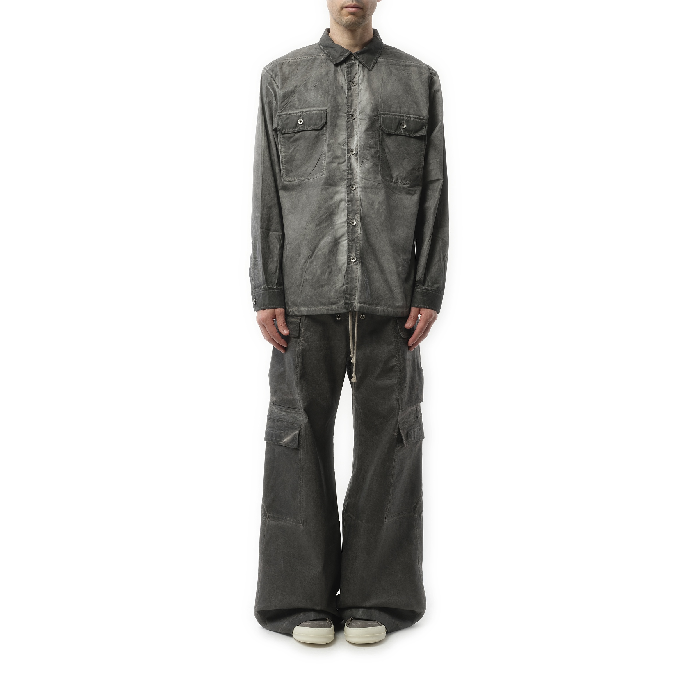 Denim Jumbo Outershirt in Dark Dust - 4