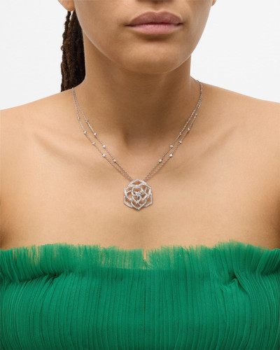 Piaget Rose Ajouree Necklace in 18k White Gold with Diamonds outlook