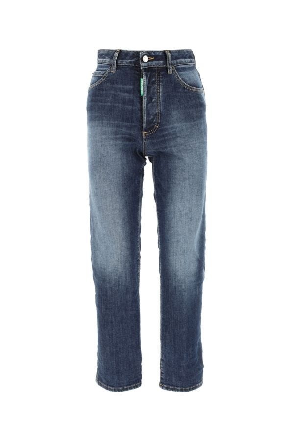 Dsquared Woman Stretch Denim Boston Jeans - 1