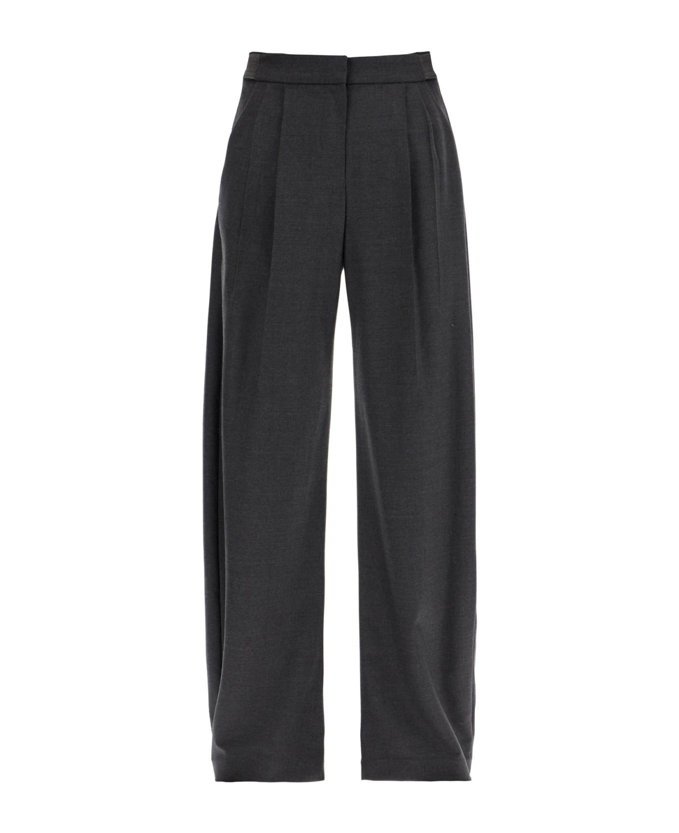 High Rise Wide Leg Trousers - 1