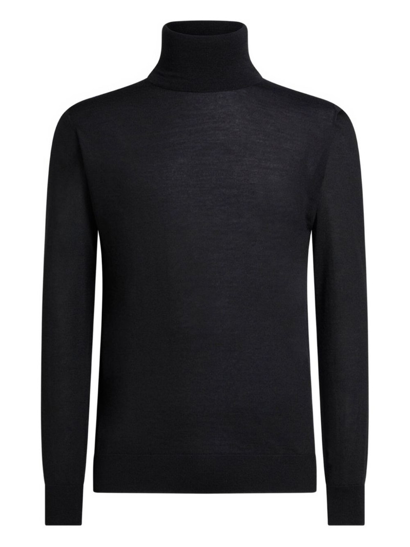 cashmere silk turtleneck sweater 1