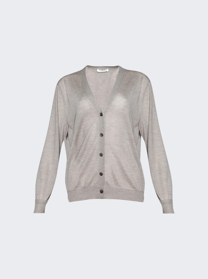 Nilas Cardigan Beige Melange 1