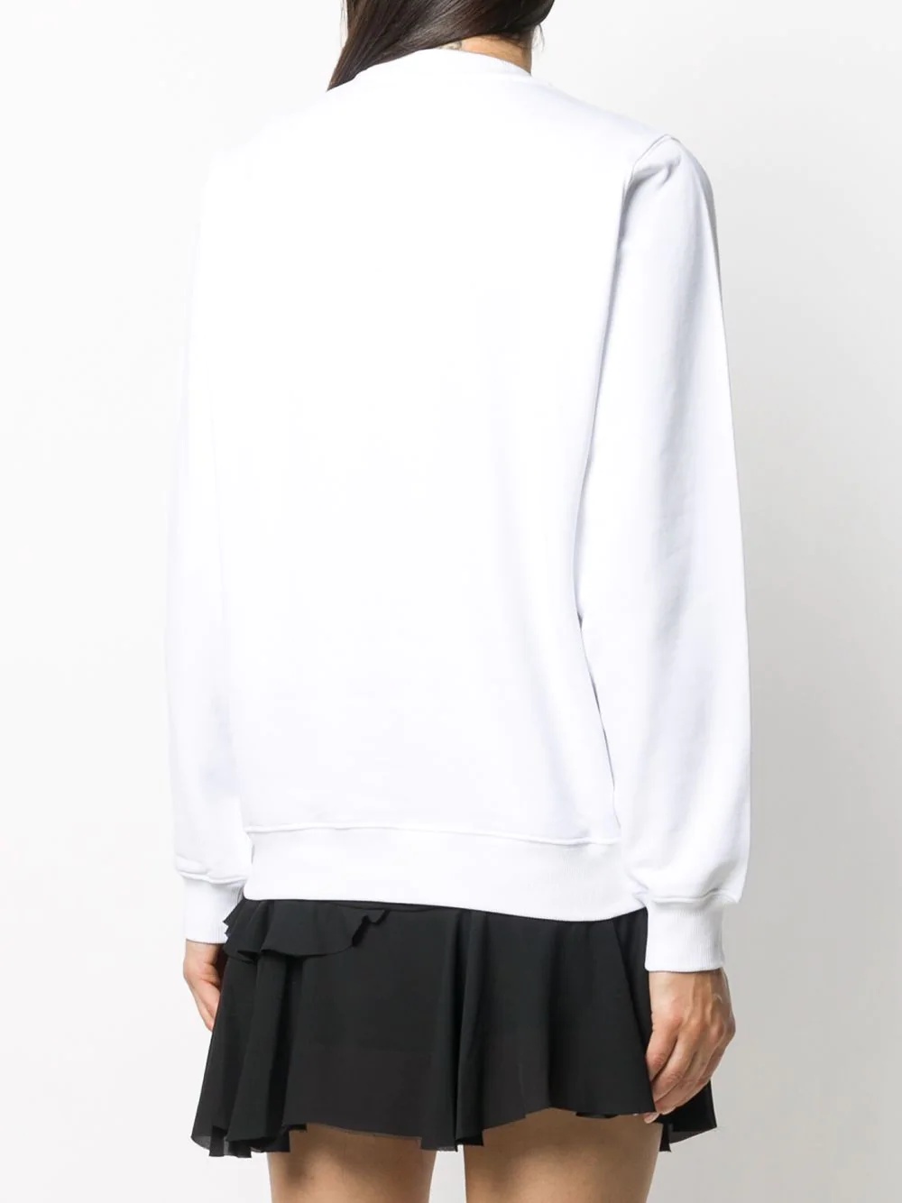 logo embroidered sweatshirt - 4