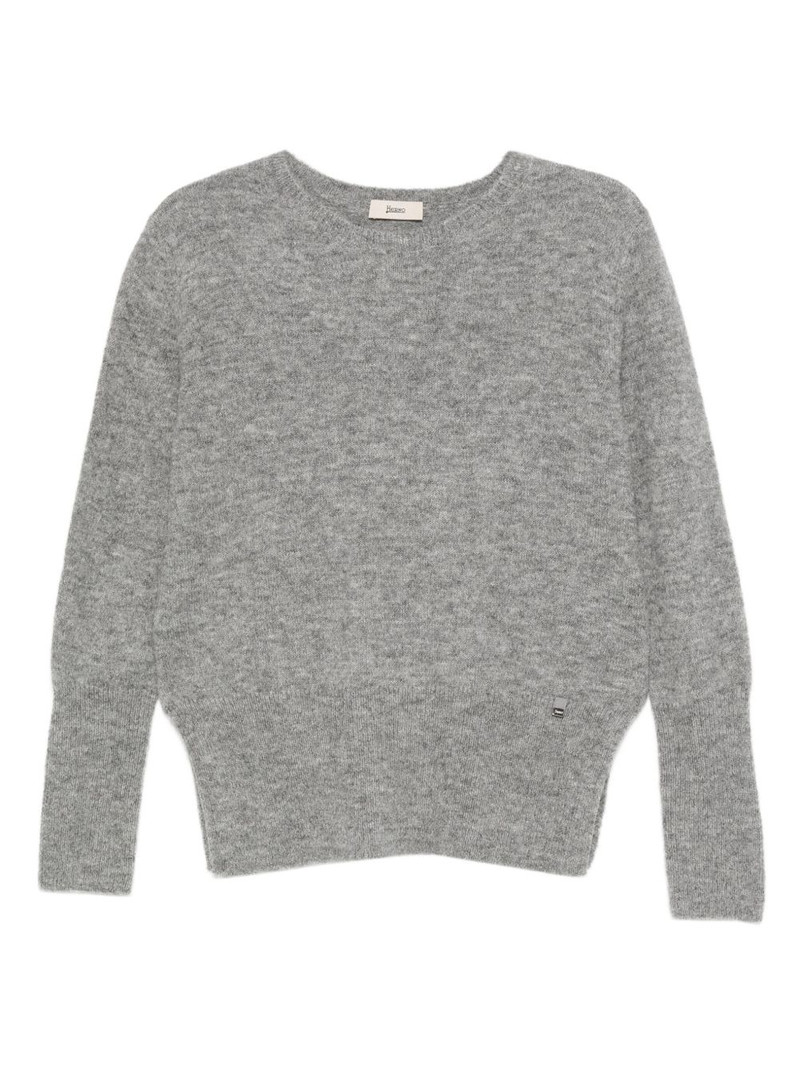 round-neck long-sleeve sweater 1