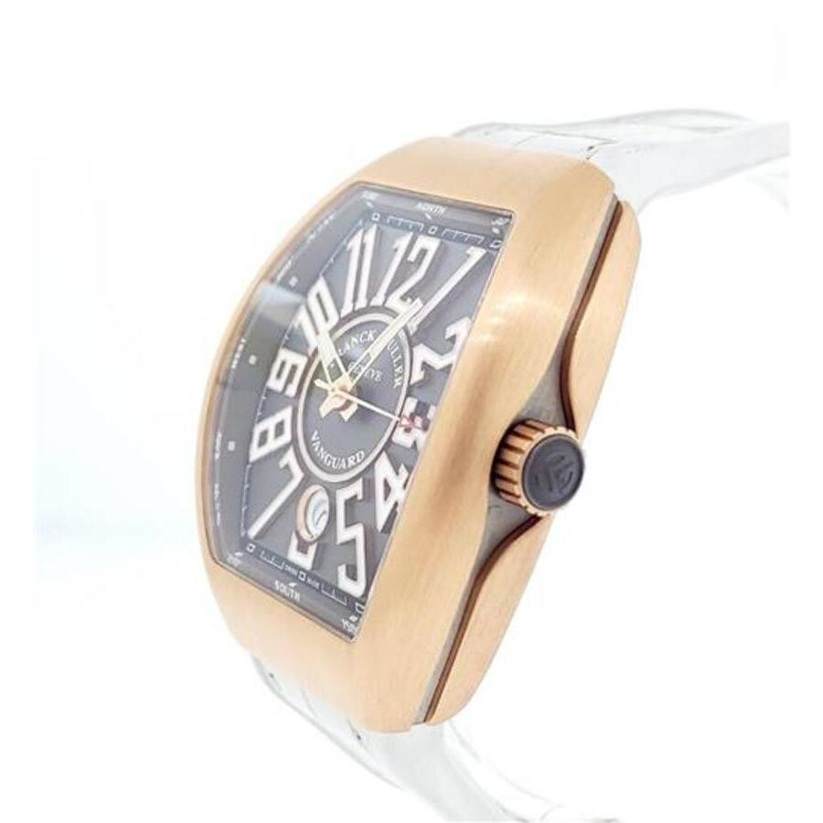 Pre-owned Franck Muller Vangurad Automatic Grey Dial Men's Watch V 41 SC DT - 3