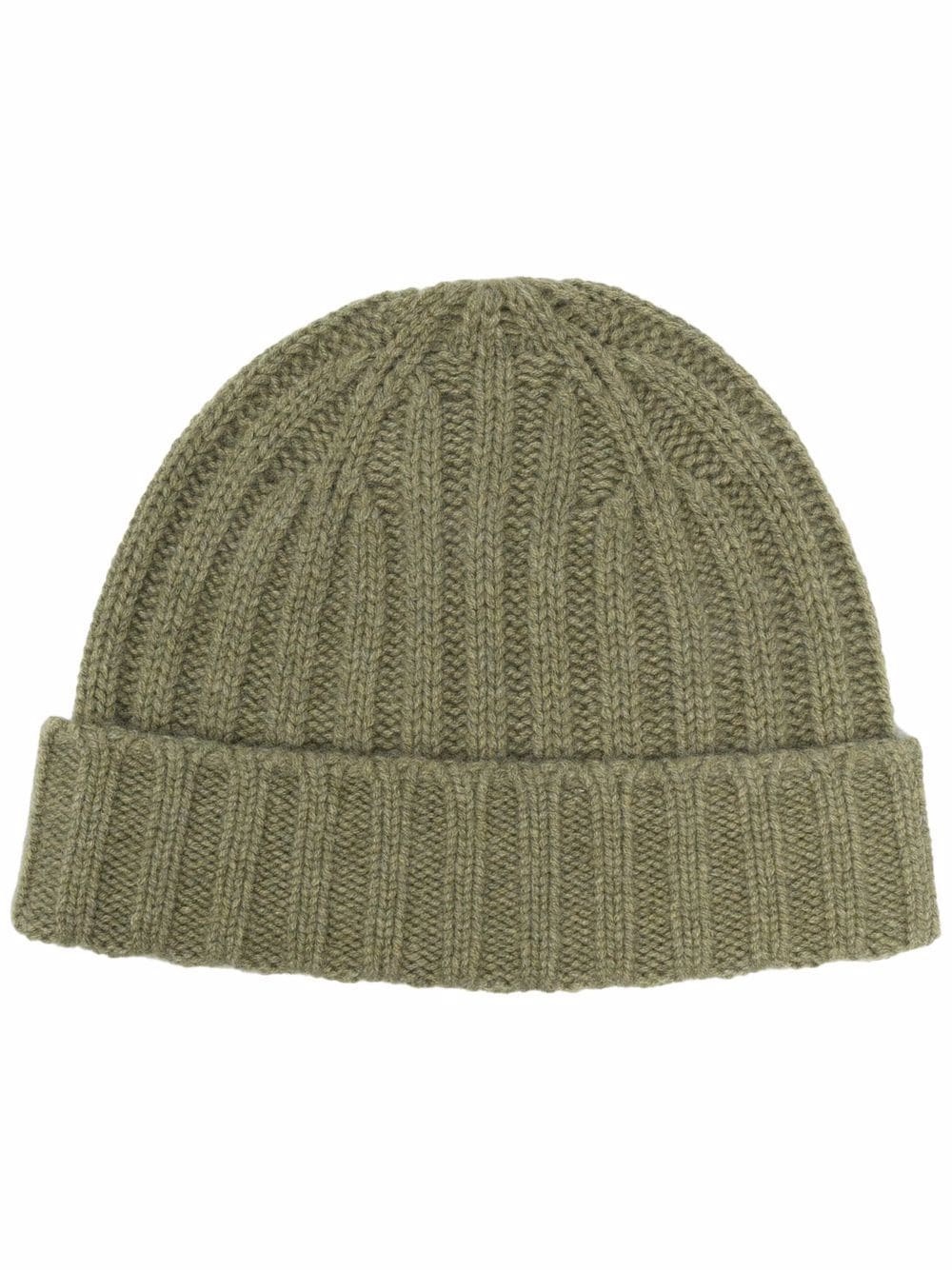 ribbed cashmere beanie - 1