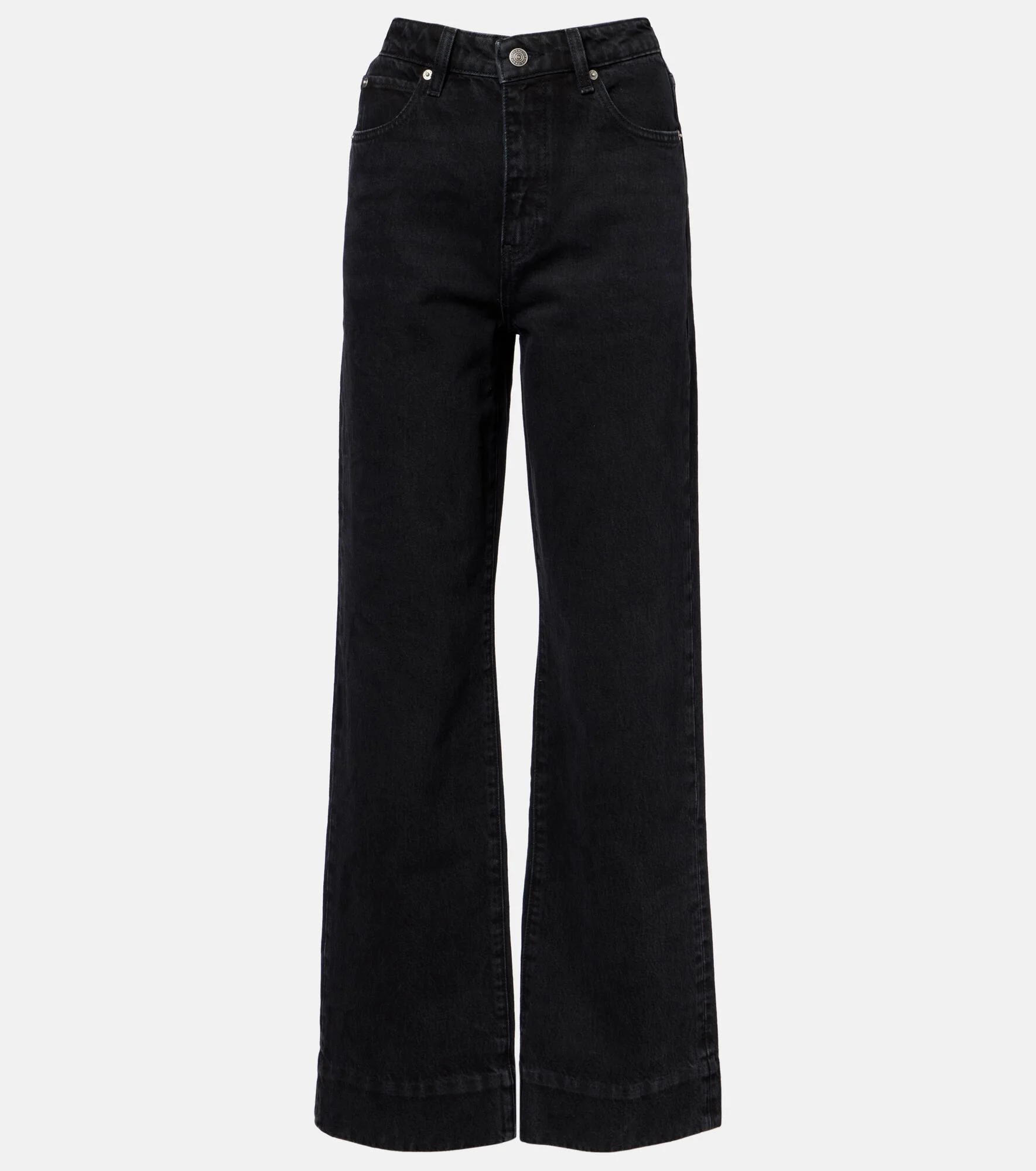 Streamline high-rise straight jeans - 1