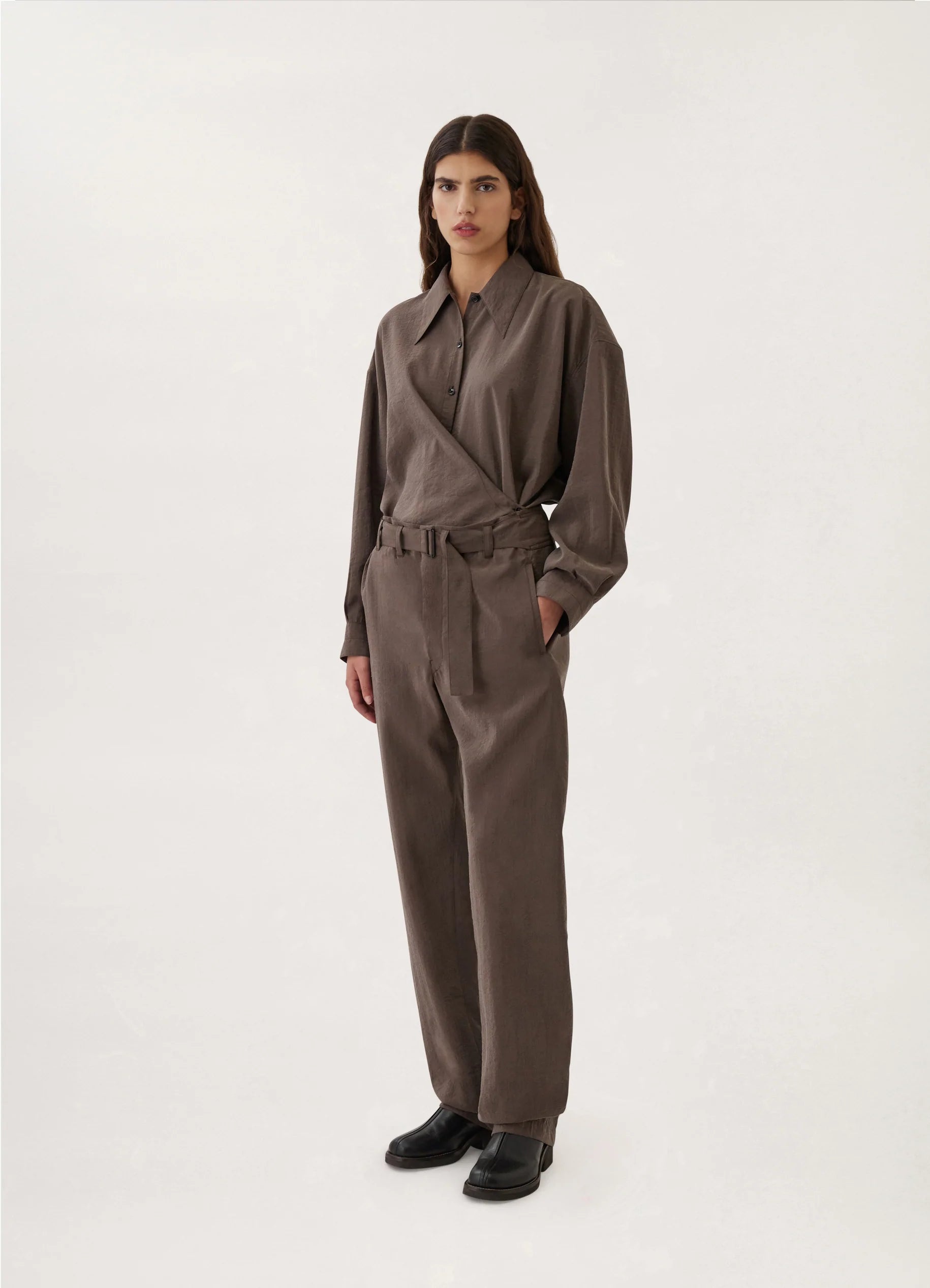 SOFT BELTED PANTS
DRY SILK - 4