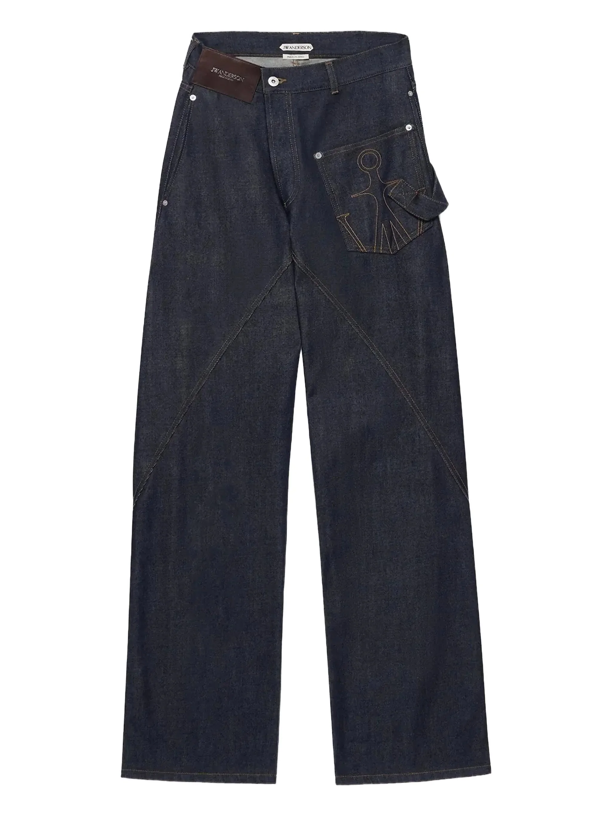 Jw Anderson Twisted Workwear Jeans - 1