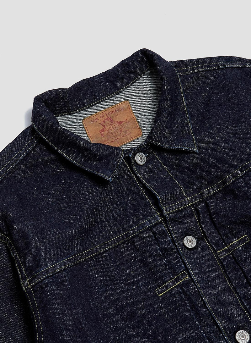 Nigel Cabourn Jelado 'Age Of Longing' 407EXX Black Tag Denim Jacket outlook