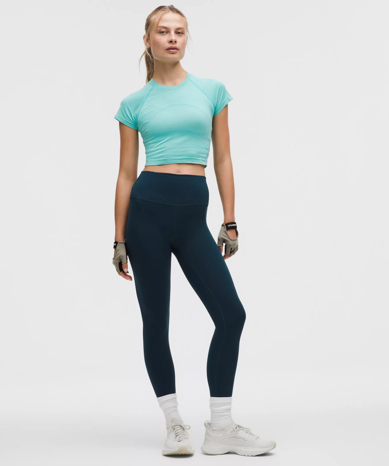lululemon Swiftly Tech Cropped Short-Sleeve Shirt 2.0 outlook