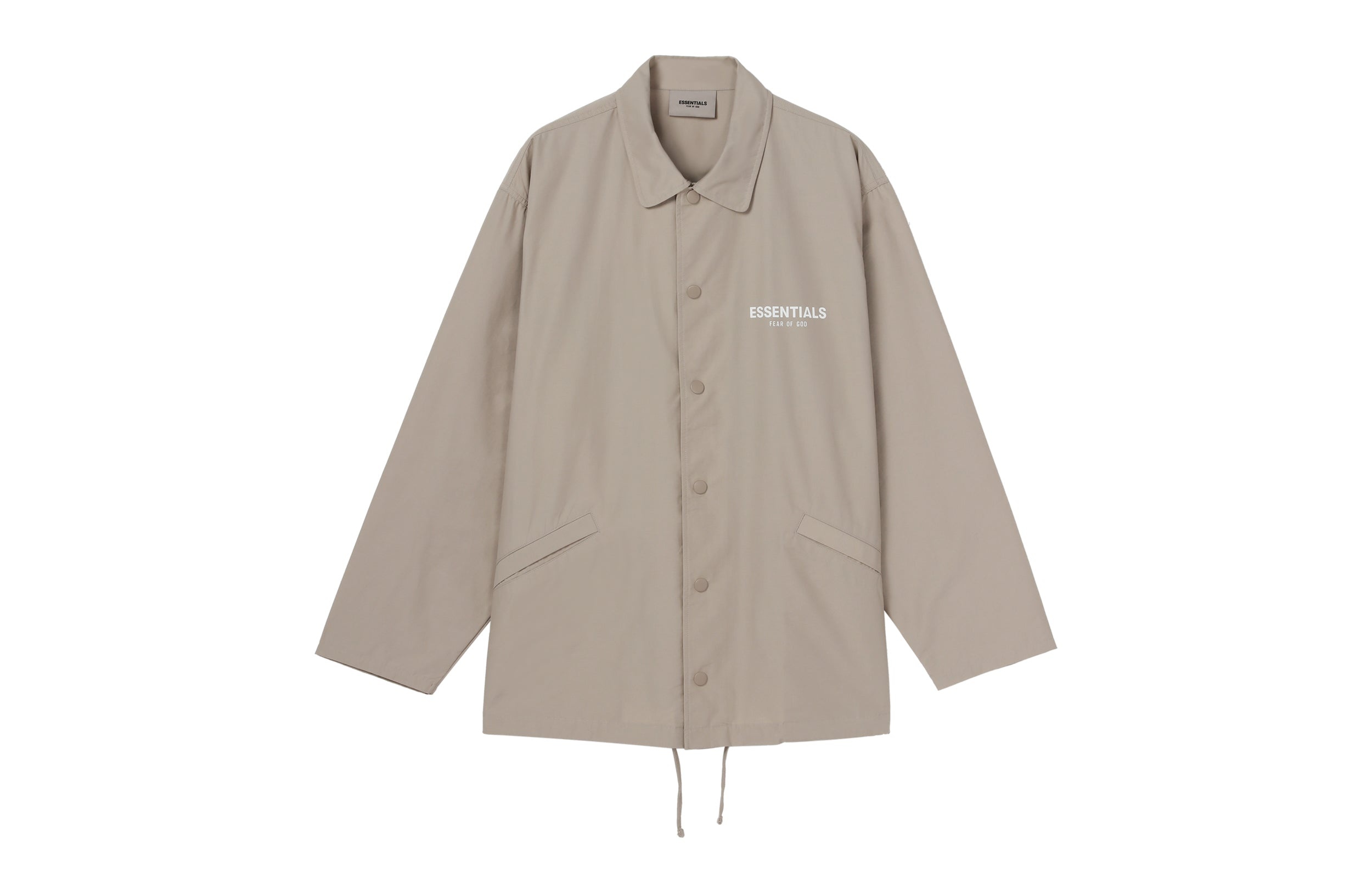 Fear of God Essentials FW20 Coach Jacket Moss 0202250500023245 - 2