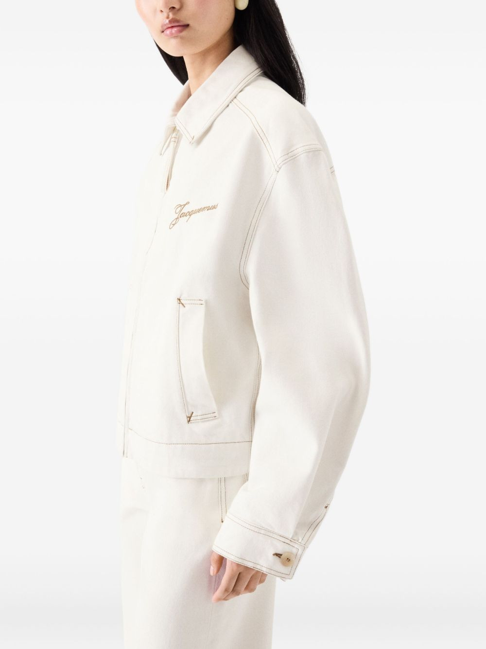 embroidered jacket - 5