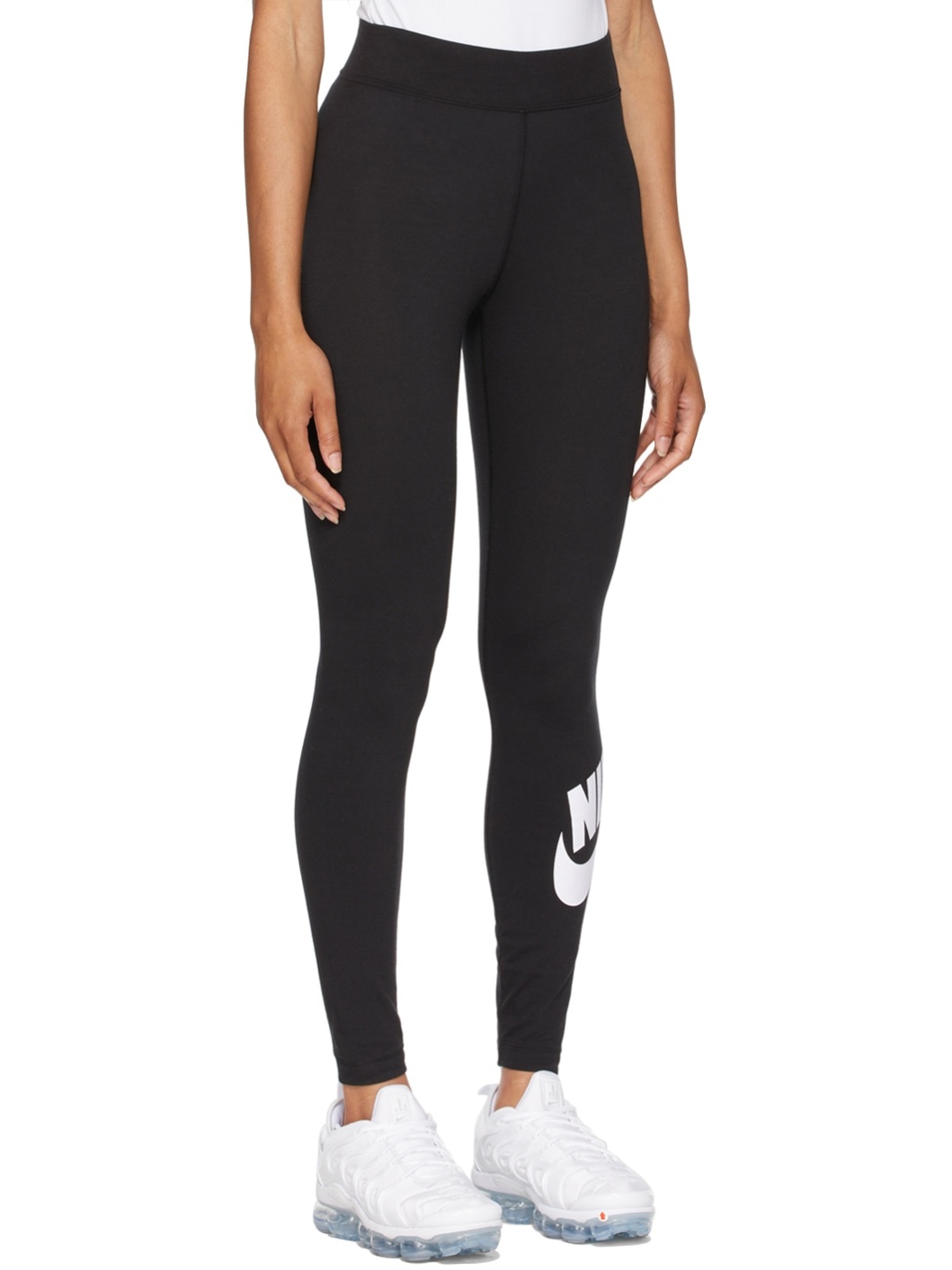 Black Sportswear Essential High Waisted Leggings - 2