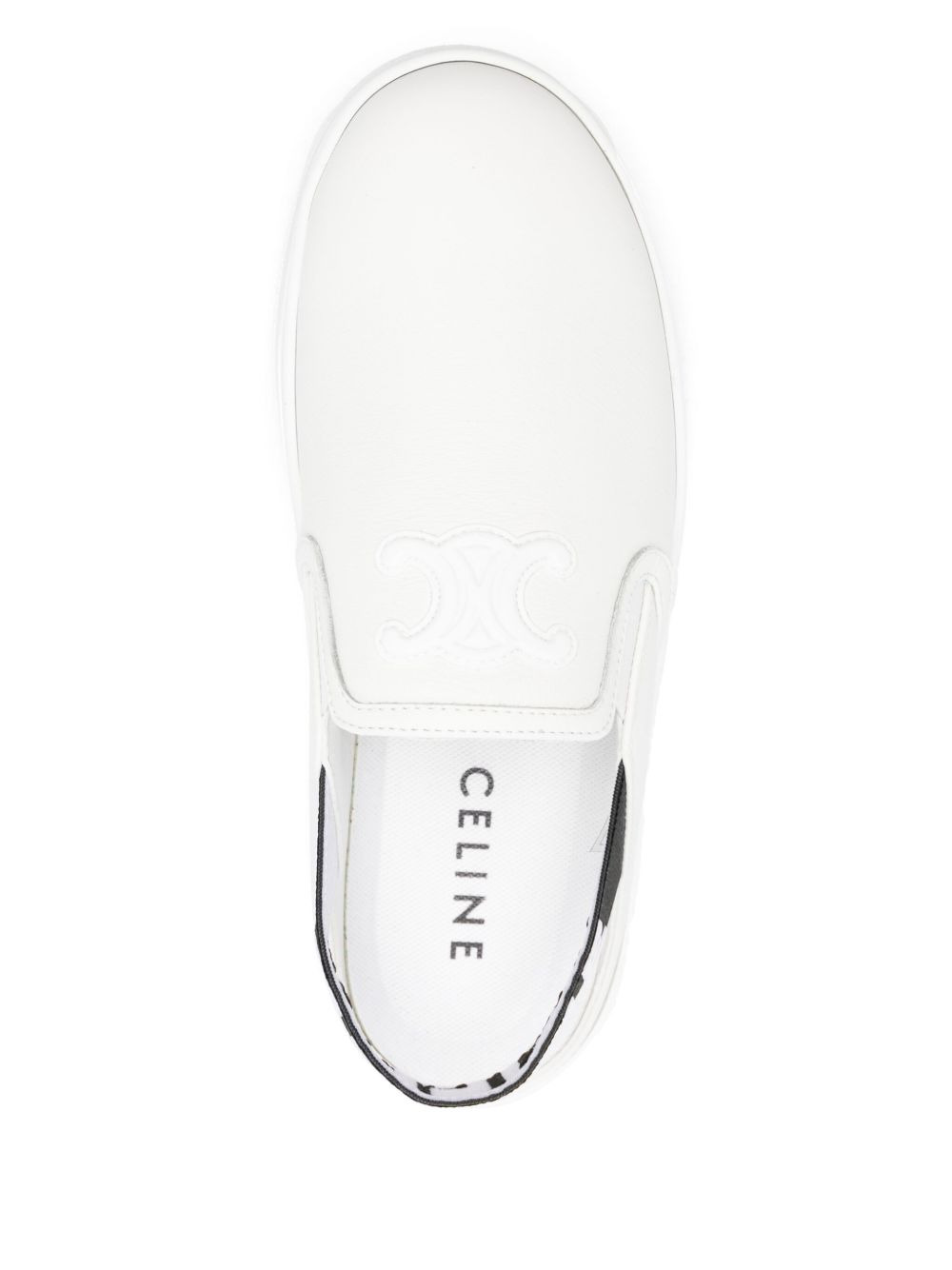 Celine Women Block Leather Slippers - 3