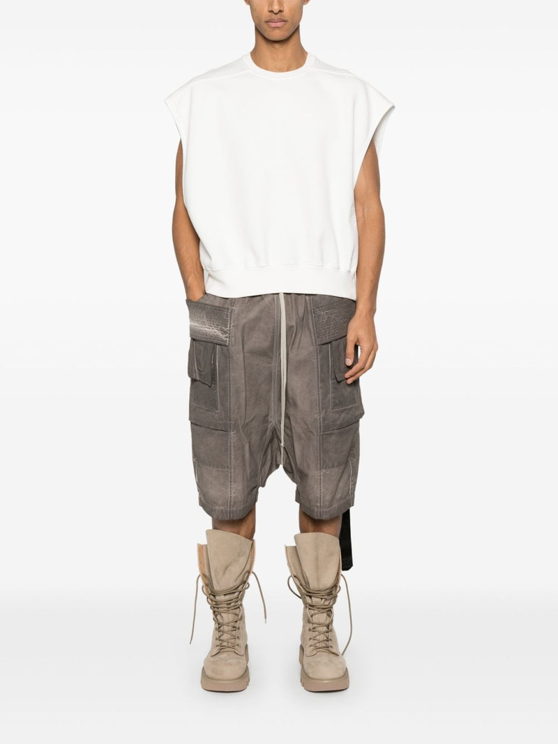 Rick Owens DRKSHDW faded-effect shorts outlook