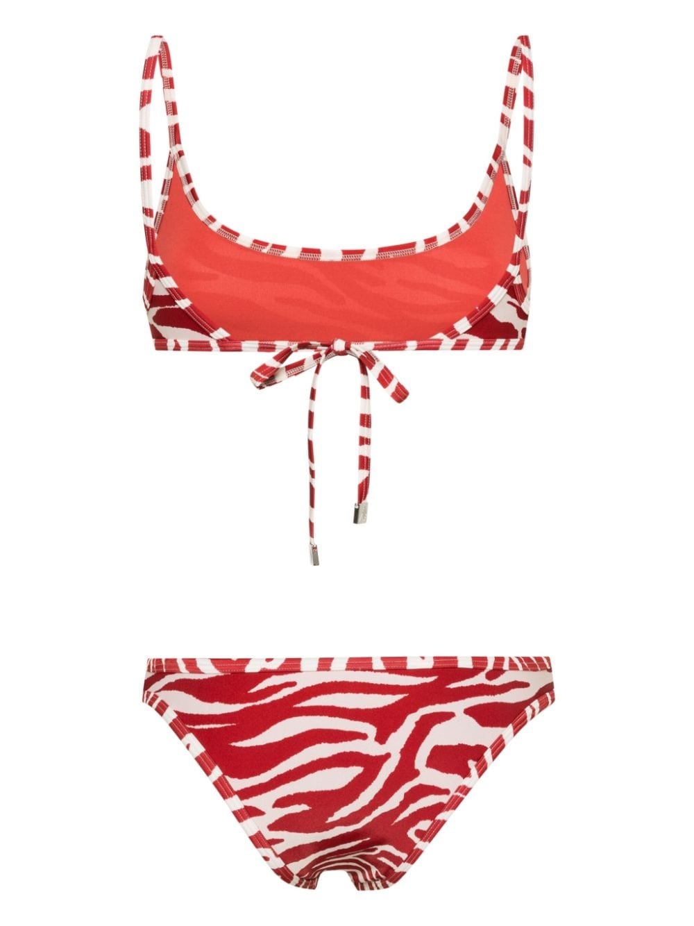 abstract-print bikini - 2