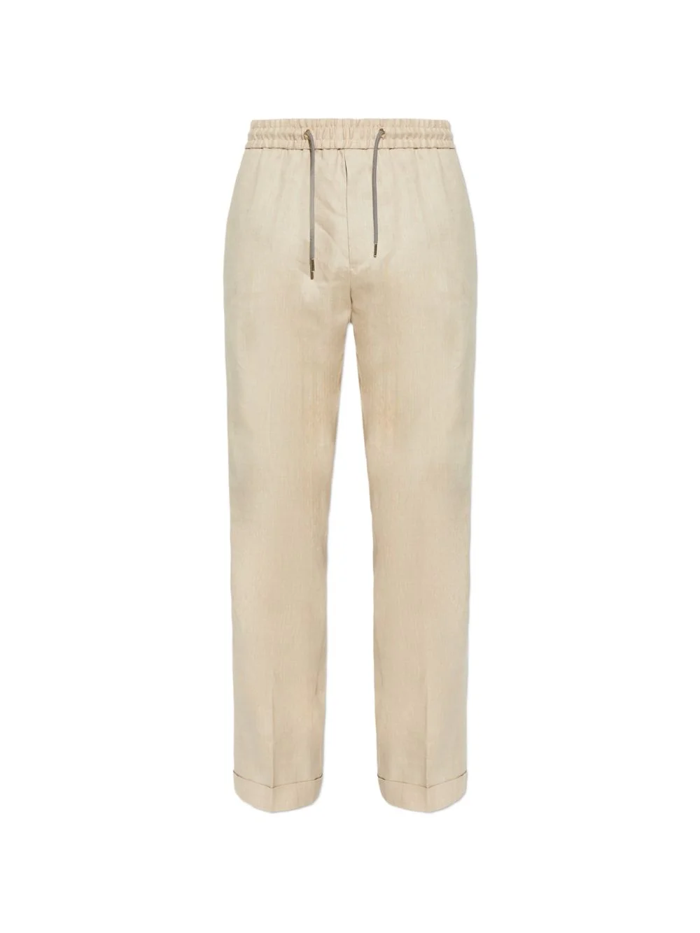 drawstring tailored trousers - 1