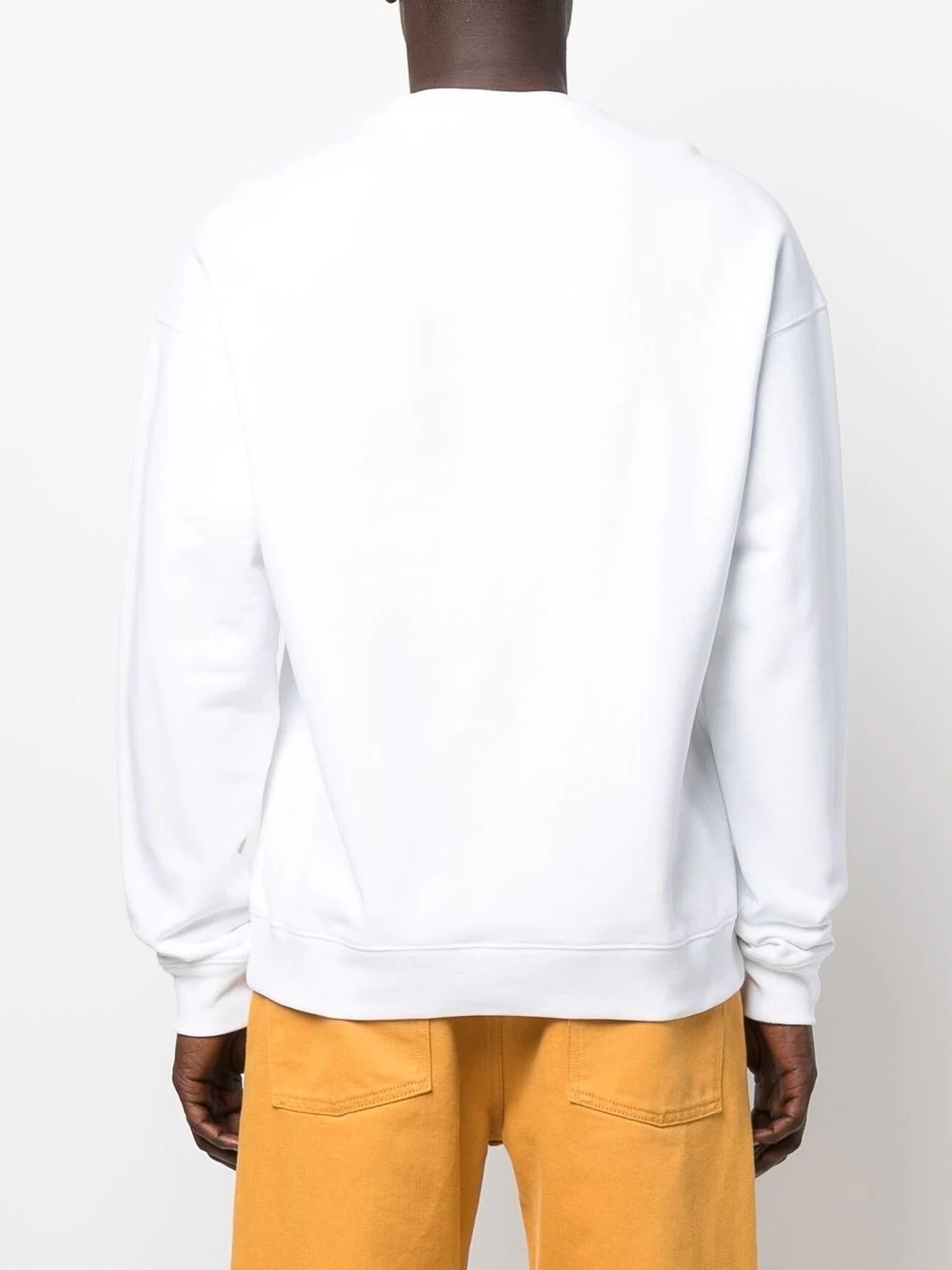 logo organic cotton sweatshirt - 4