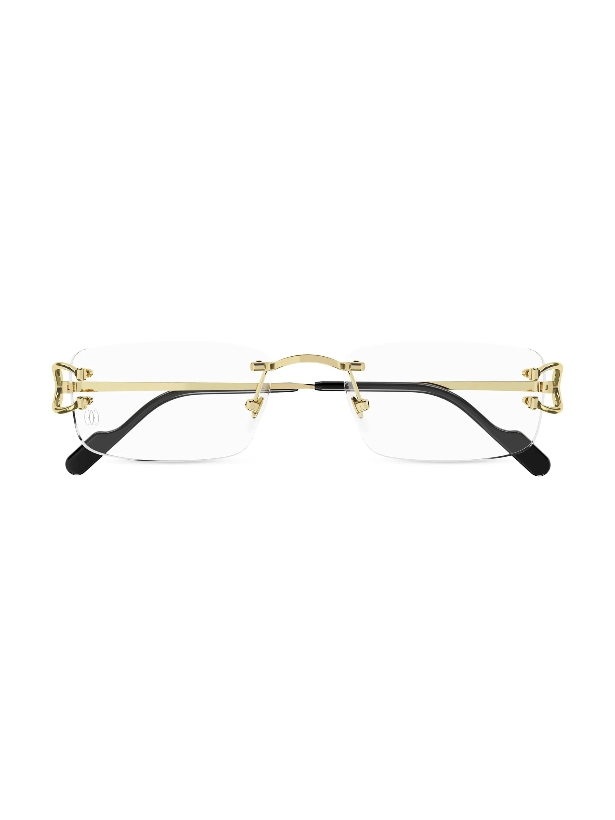 Women's C Decor Rectangular Opticals - Gold - 1