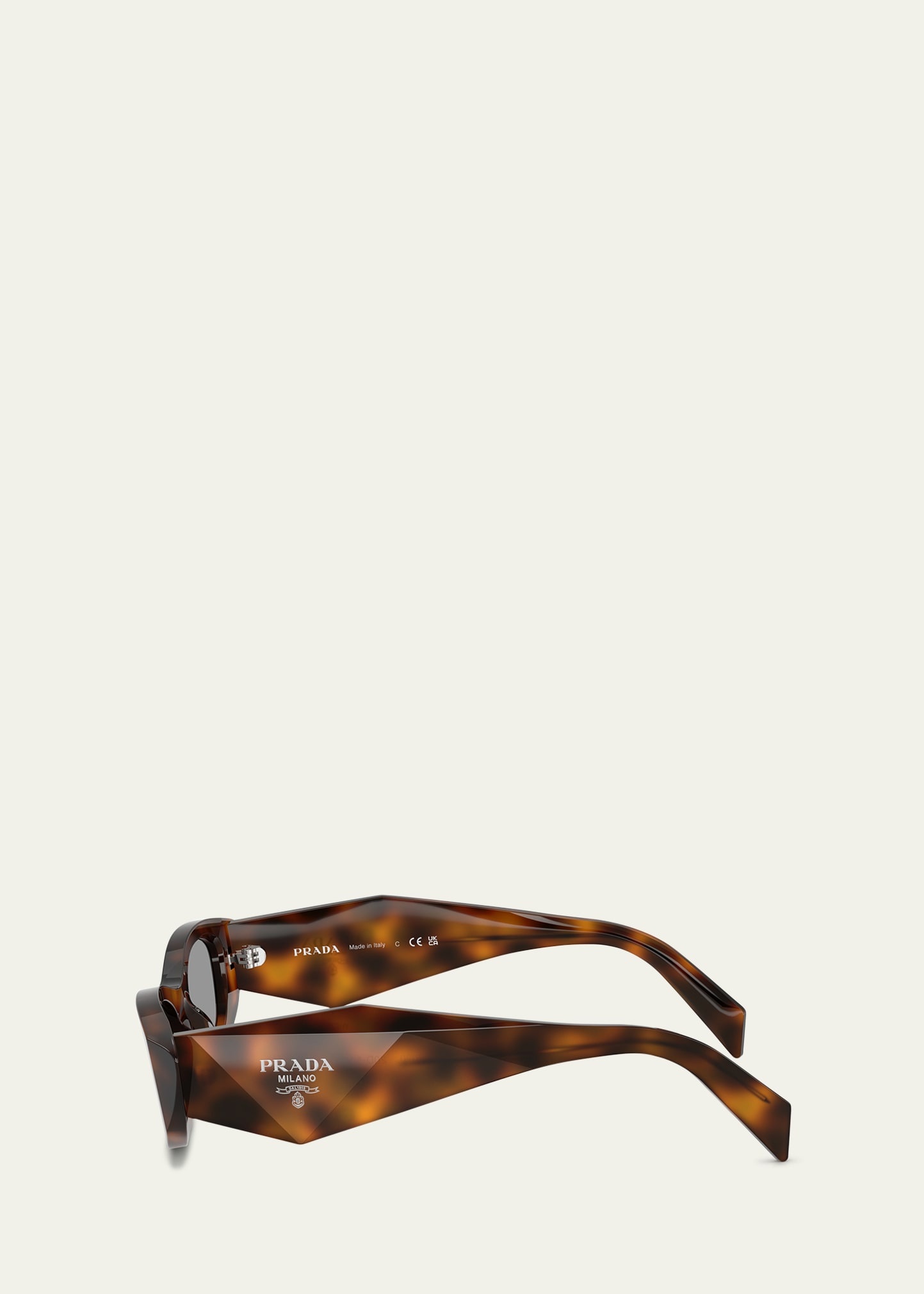 PR B16SF Acetate Oval Sunglasses - 3