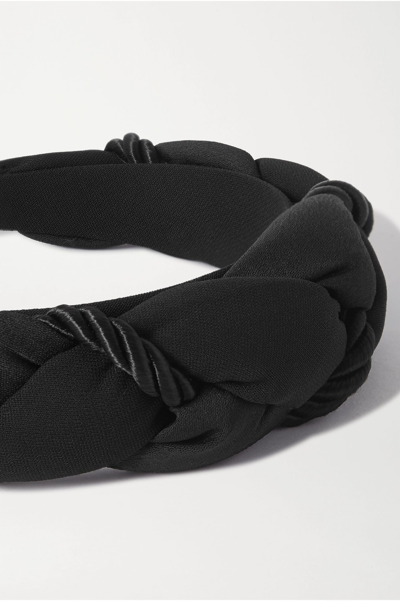 + NET SUSTAIN braided satin headband - 3