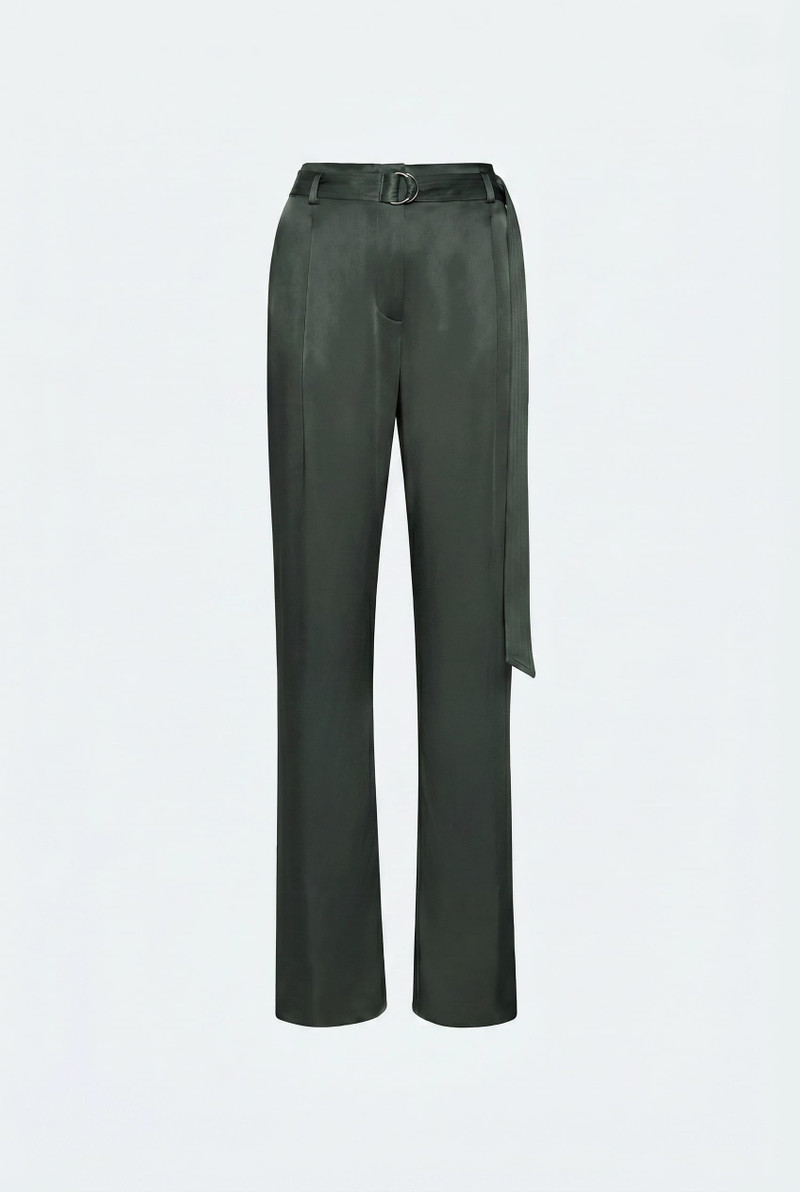 Satin Belted Pant 1